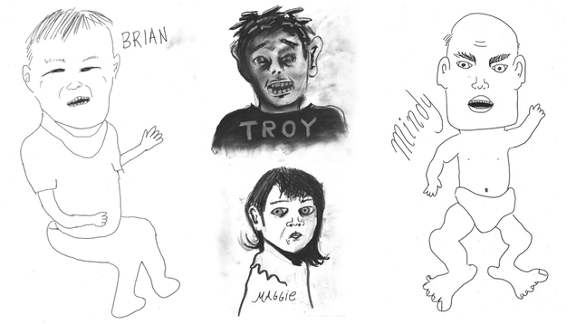 Illustration for article titled Safe Space: This Support Group Allows Parents To Meet Up And Draw Unflattering Portraits Of Their Children